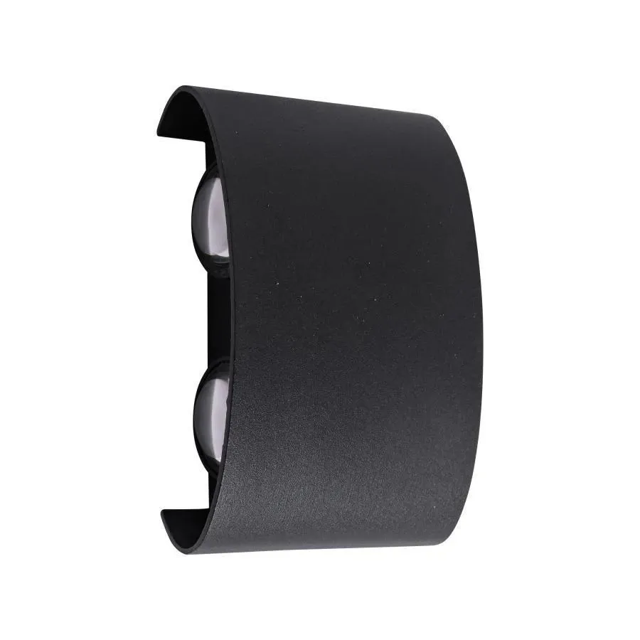 Alessandro Design Fantas aplică exterior 4x1W neagră IP65