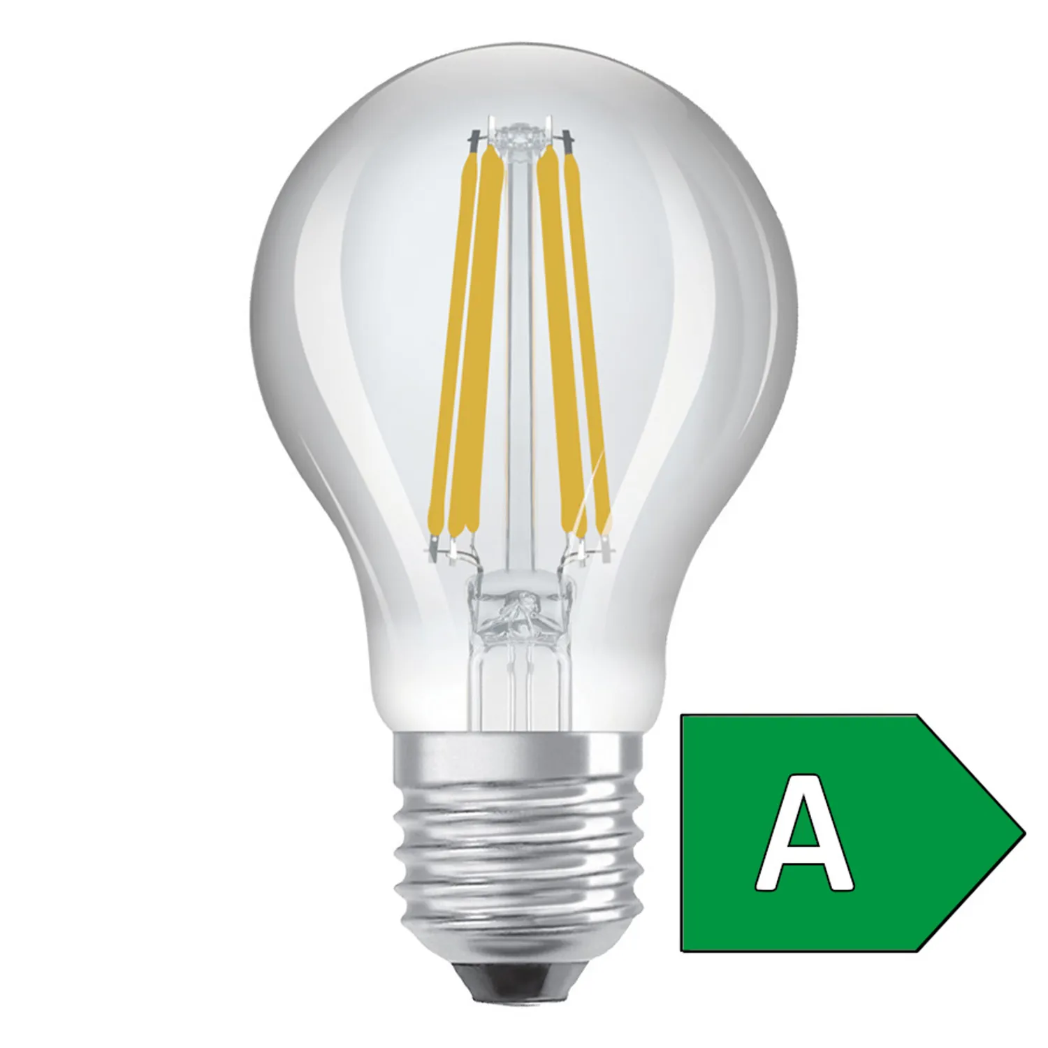 Rendl Ultra Economy bec LED E27 7,2W transparent clasa A