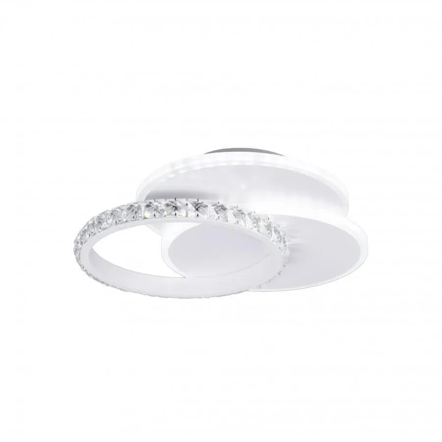 Alessandro Design SOFIA lustra LED cristal 24W alba