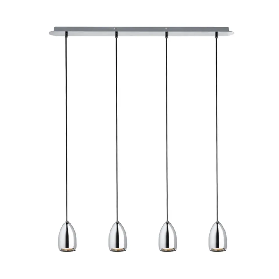 Rendl Light Studio Babades IV pendul crom metal abajur