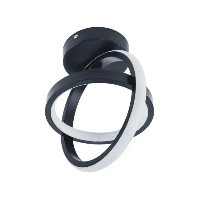 Alessandro Design VERTEX GYRO Lustra LED Neagra 42W