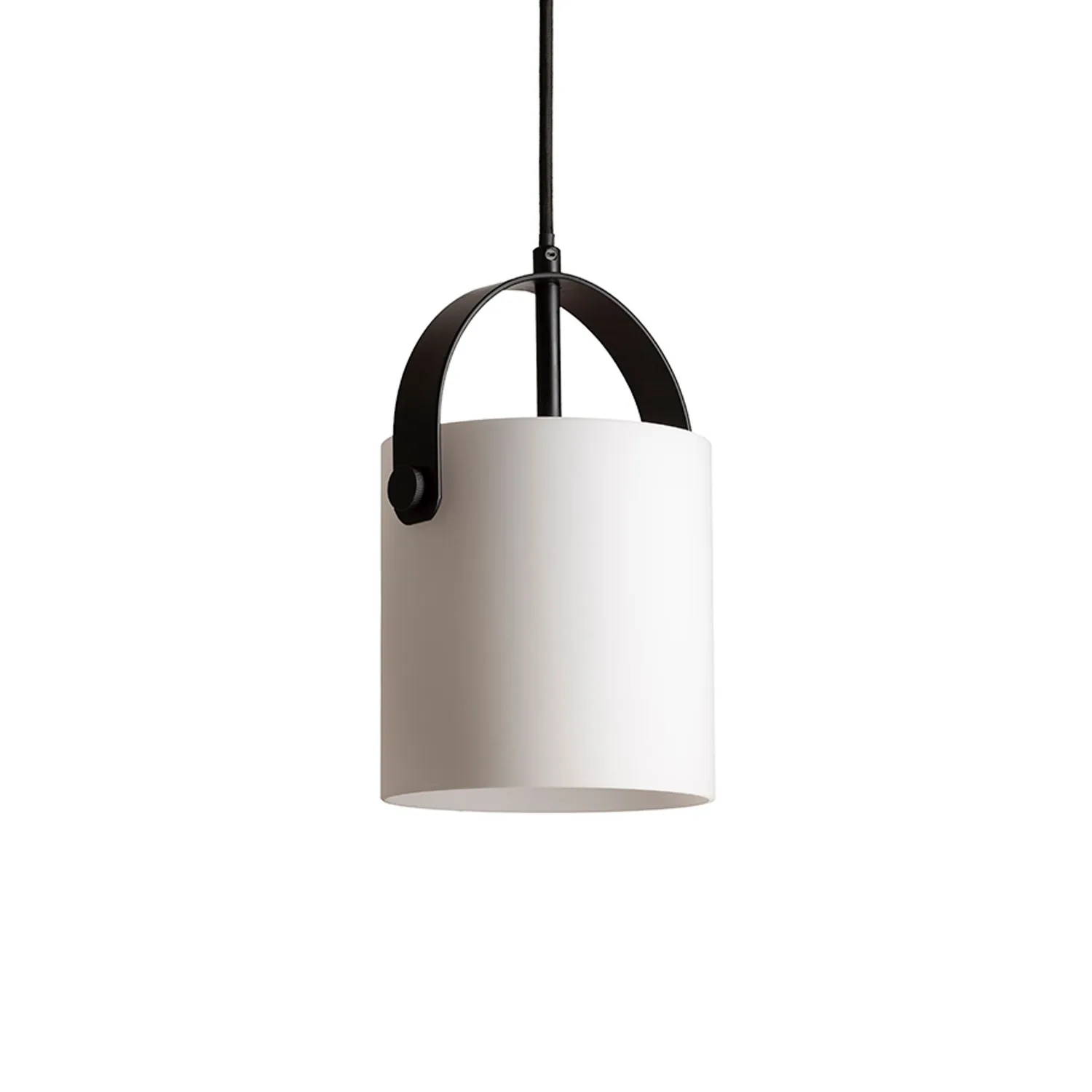 Rendl Julietta 16 pendul sticlă opal negru
