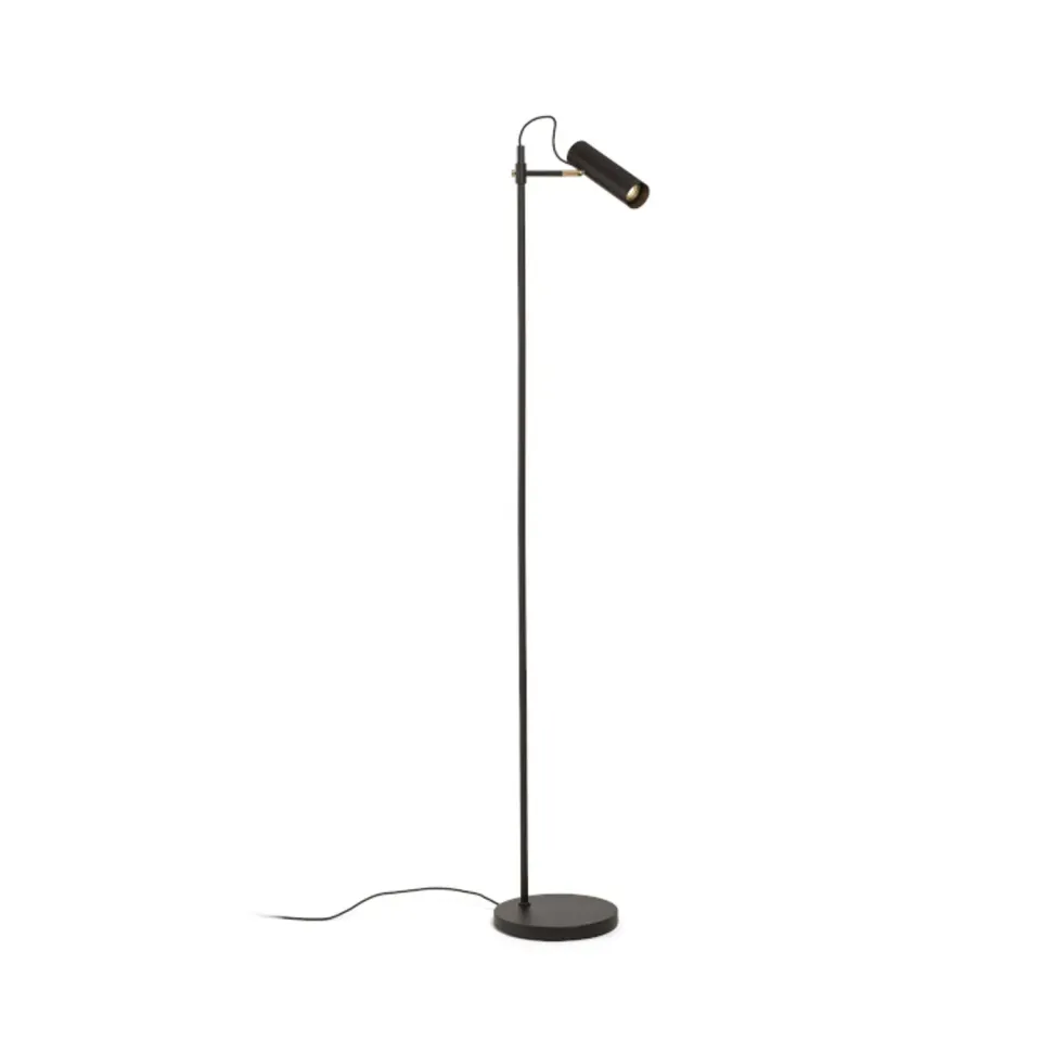 Rendl Varia lampadar GU10 negru alamă
