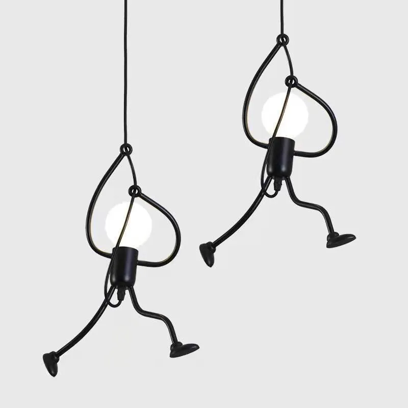 Alessandro Design Fantasia lustra pendul neagra E27