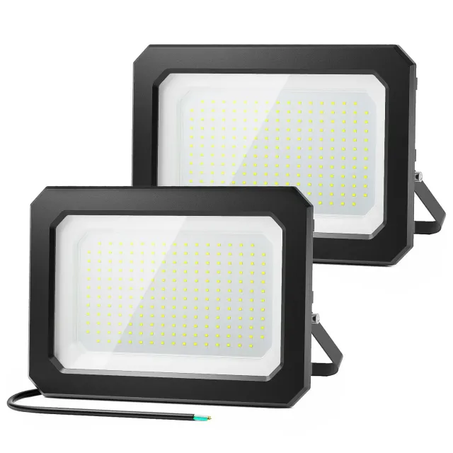 Ustellar proiector LED 200W 18000lm set 2 buc alb rece