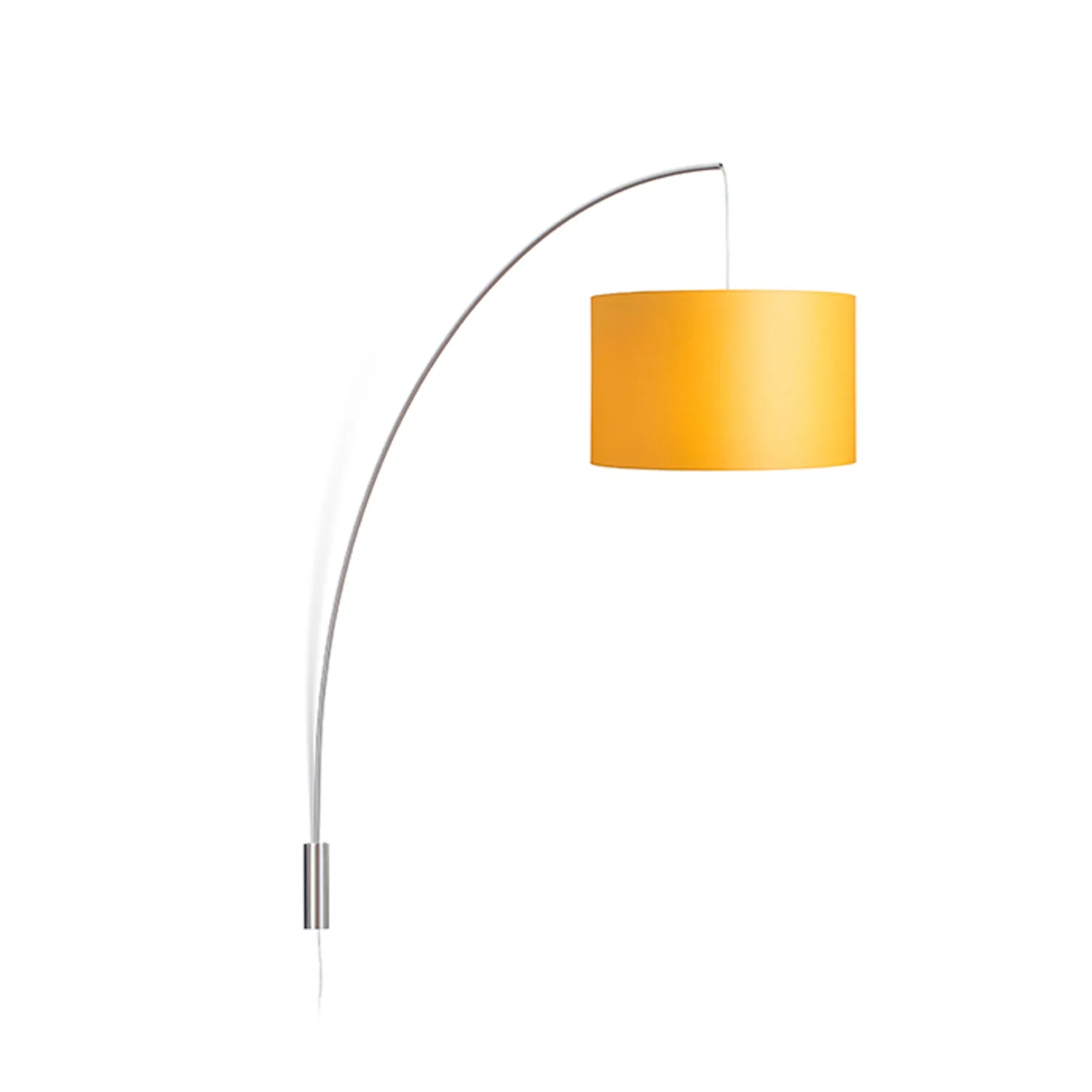 Rendl Bend aplica perete E27 nichel mat