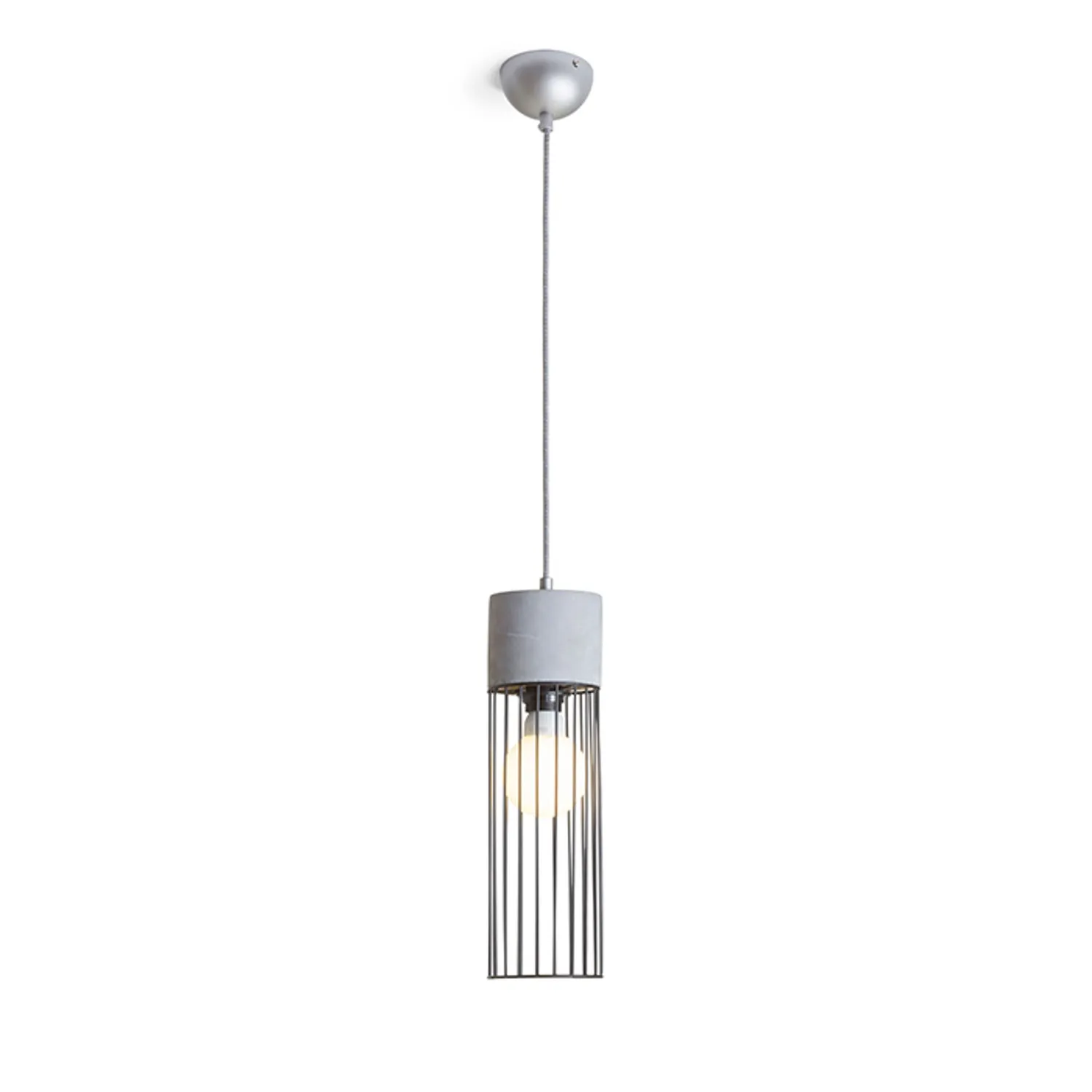 Rendl Light Studio Burton pendul beton E27 industrial