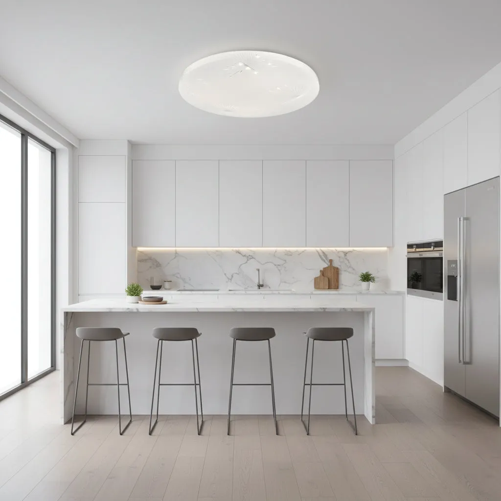 Alessandro Design plafoniera LED alba 35 cm 31W 3 culori