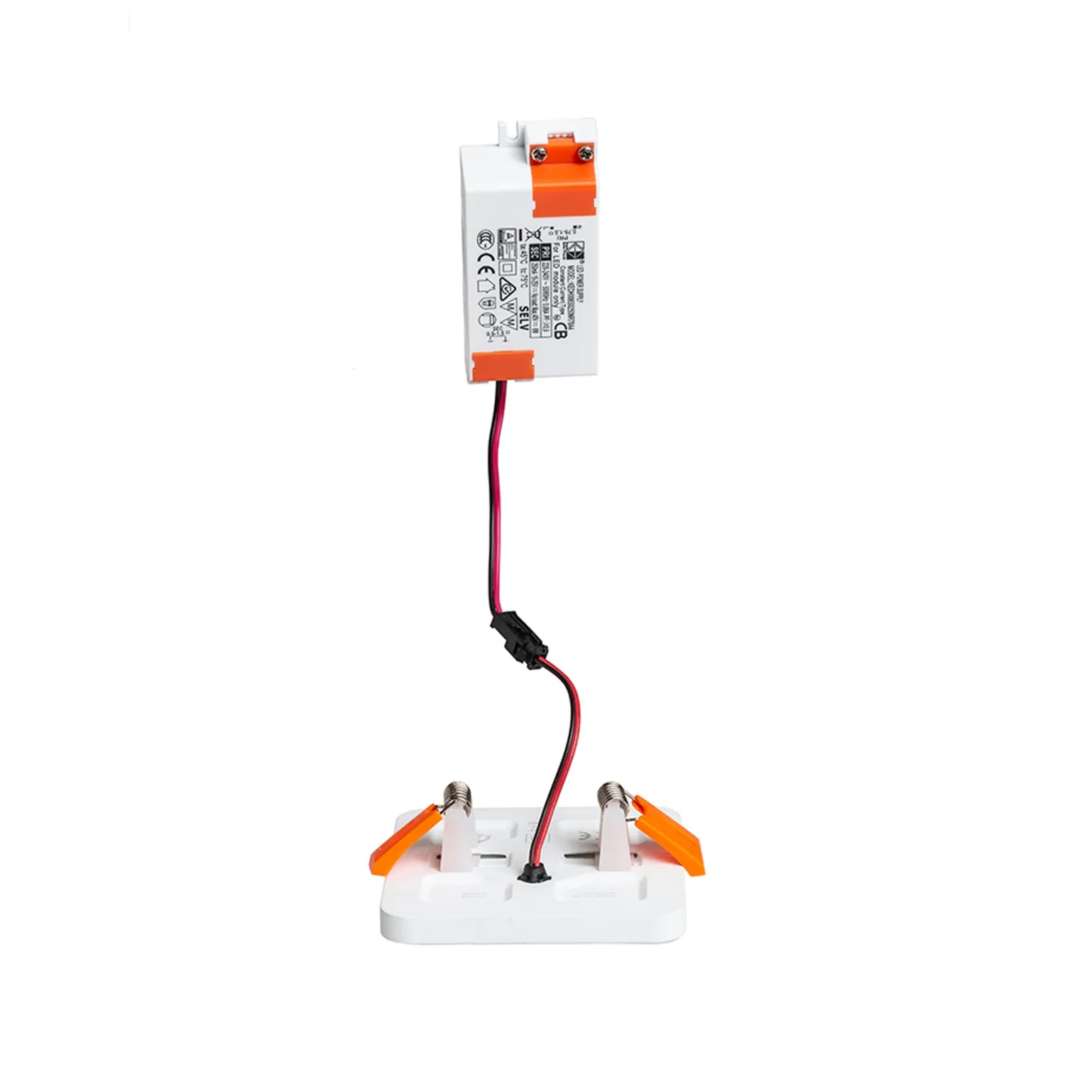 Rendl Light Studio Bjork SQ 9 spot LED incastrat alb patrat