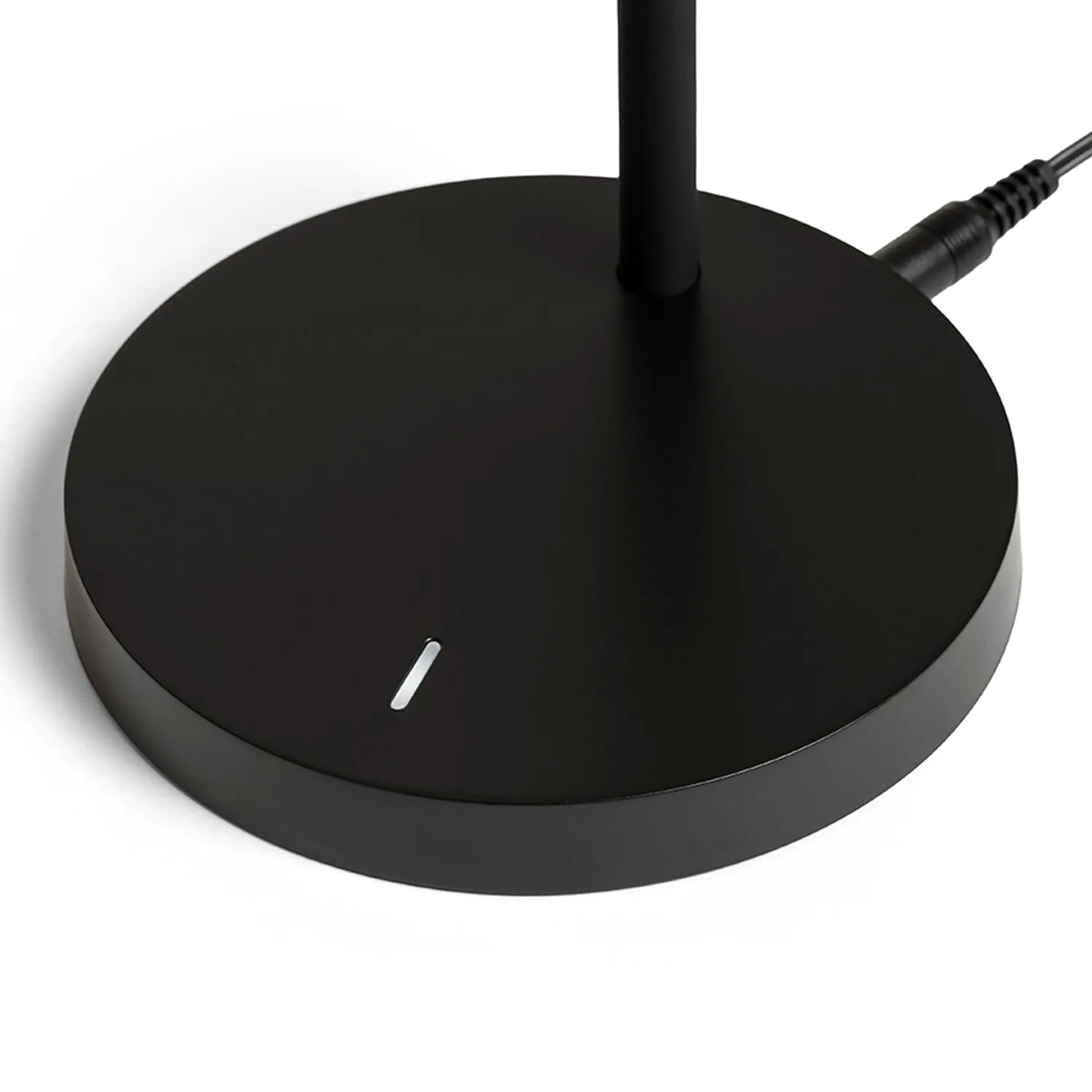Rendl Verina Bord veioza neagra LED cu dimmer in 3 trepte