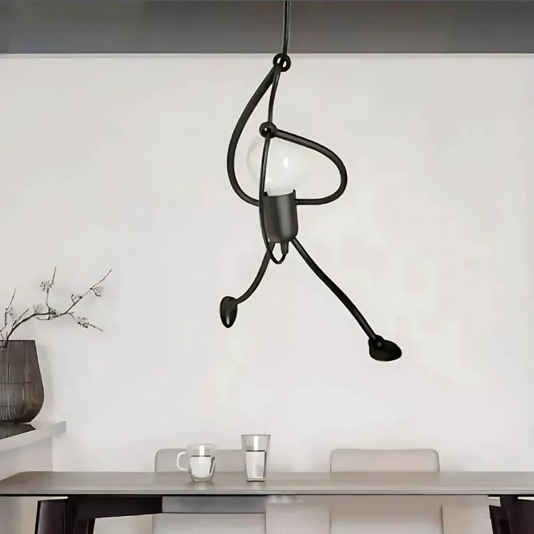 Alessandro Design Fantasia lustra pendul neagra E27