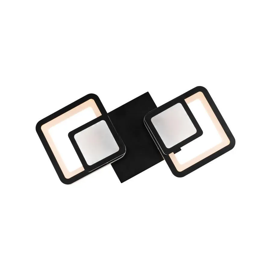 Alessandro Design BALANS 44W lustra LED neagra dimabila