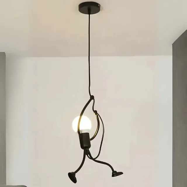 Alessandro Design Fantasia lustra pendul neagra E27