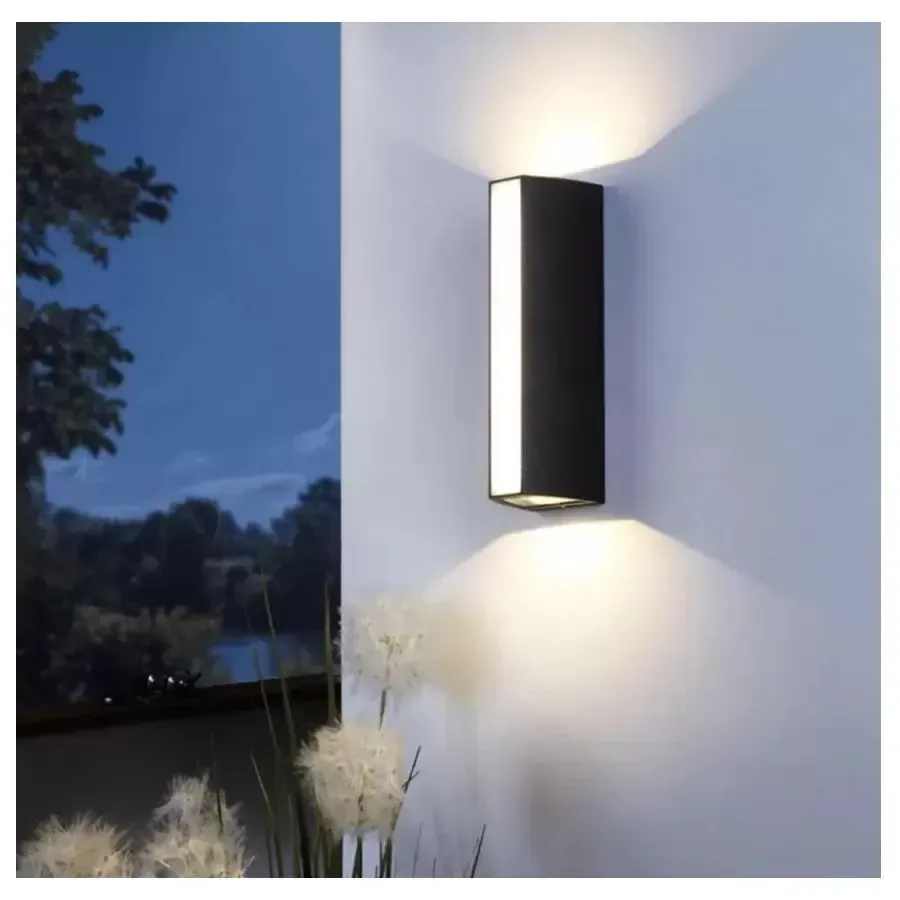 Alessandro Design Berfin aplica exterior LED neagra 7W 3000K