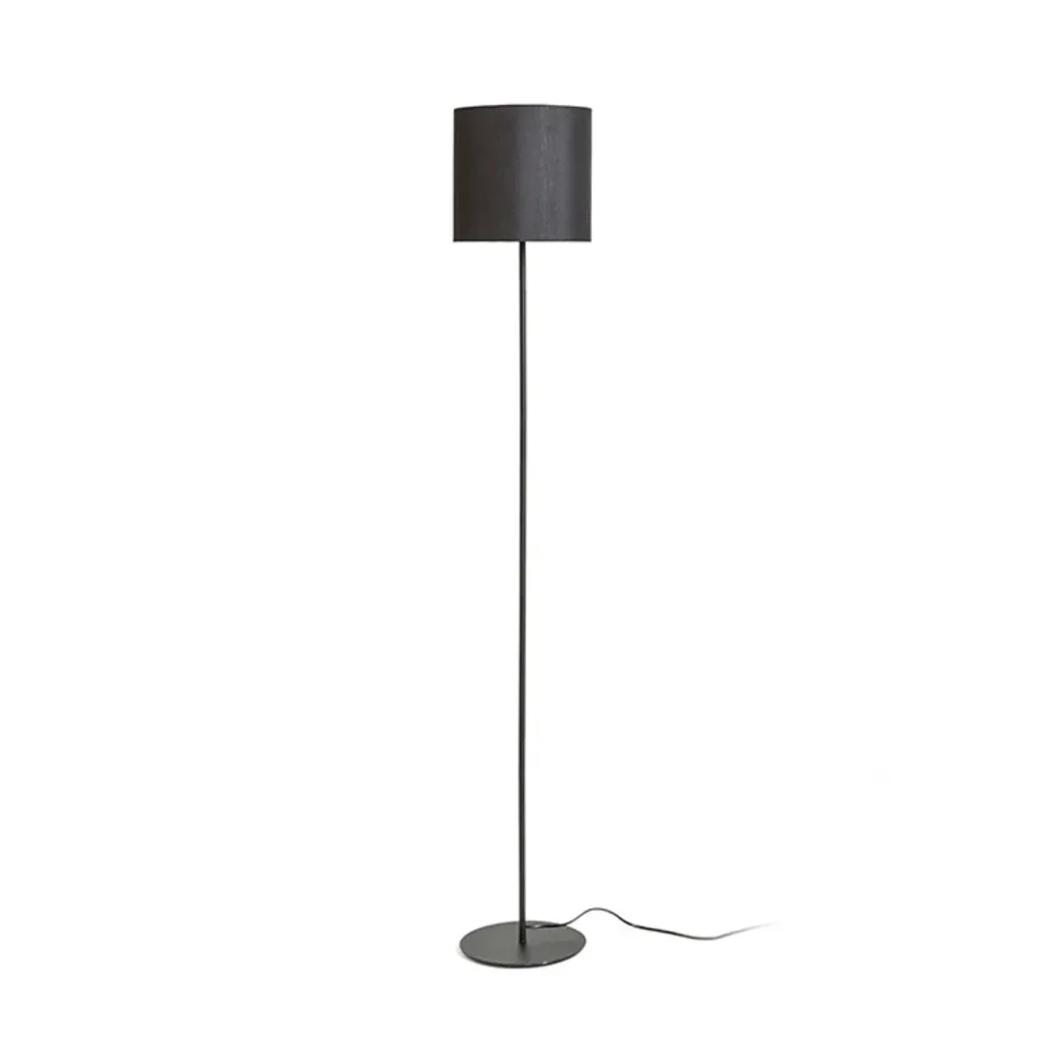 Rendl Light Studio Etesian lampadar textil E27 negru