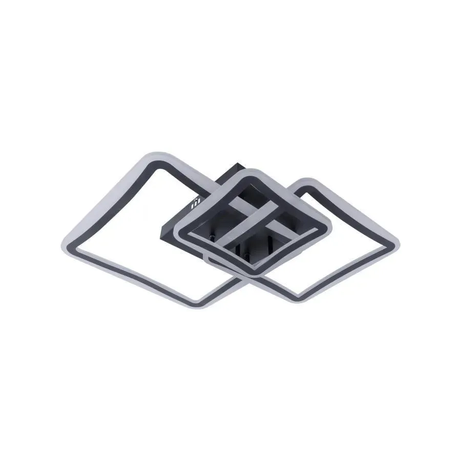 Alessandro Design Faryda lustra LED 120W neagra dimabila