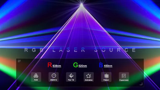 Constellaser 3W moving head laser cu aplicatie