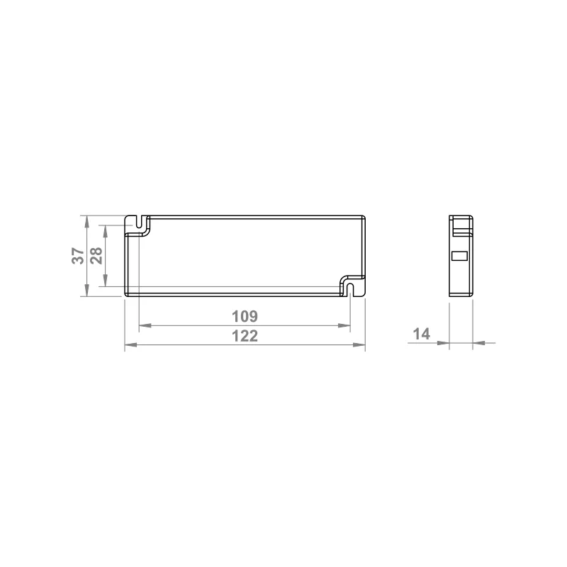 Furnika driver LED 15W pentru benzi LED
