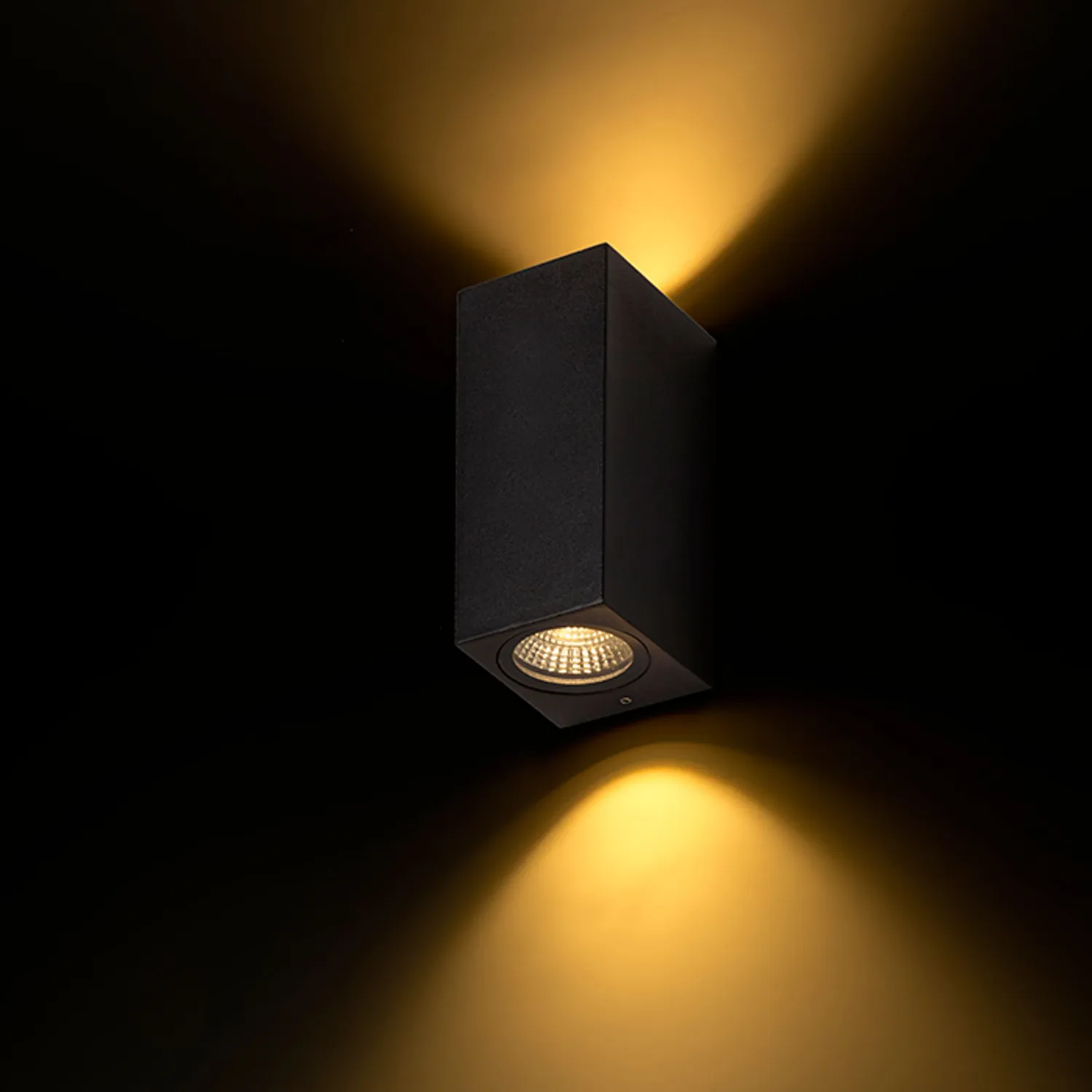 Rendl Light Studio Kubi II aplica exterior antracit LED Up-Down