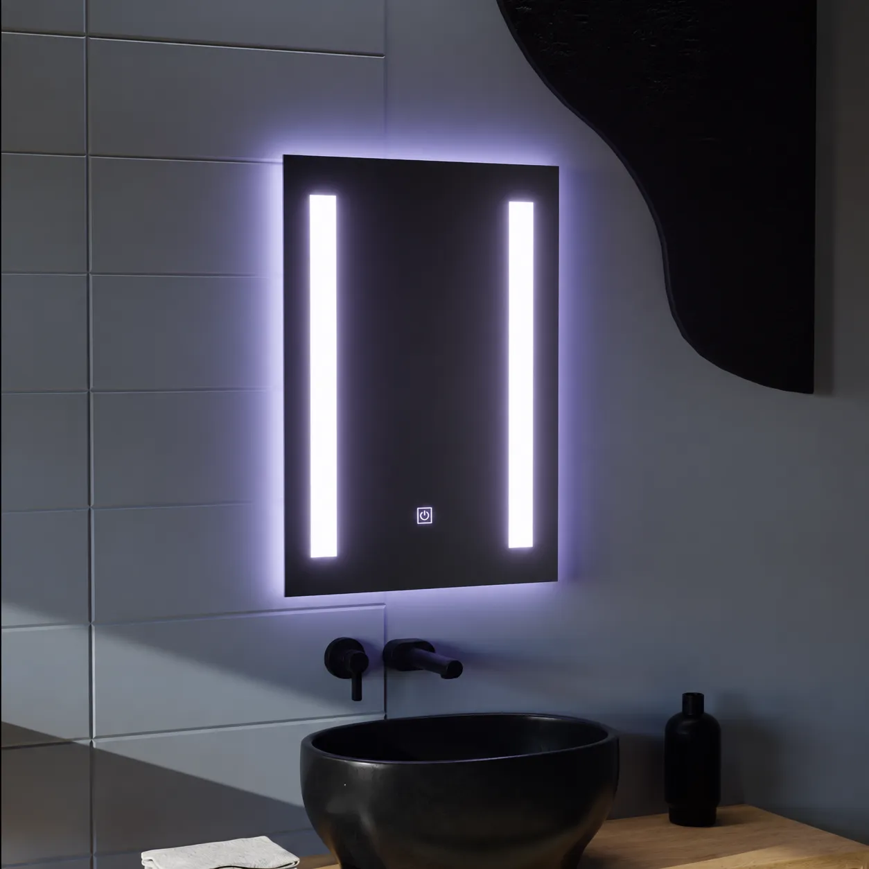 Alessandro Design C206S oglindă LED 50x70cm touch dimabilă