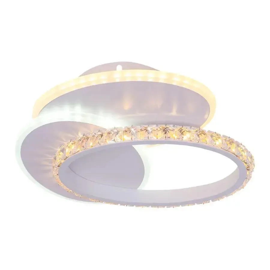 Alessandro Design HOLLANCE lustra LED 24W alba 3 elemente