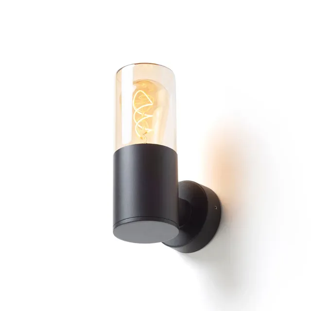 Rendl Light Studio Quinn Vagg aplica exterior E27 neagra