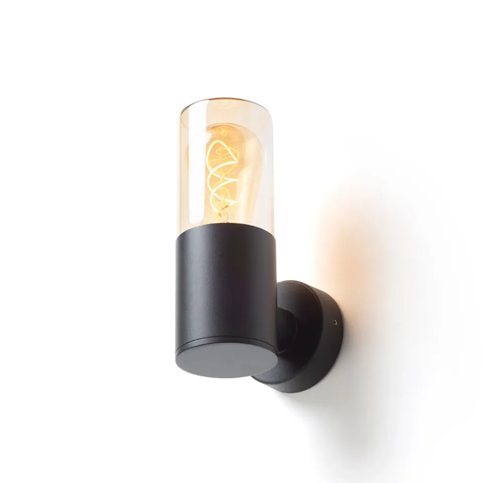 Rendl Light Studio Quinn Vagg aplica exterior E27 neagra
