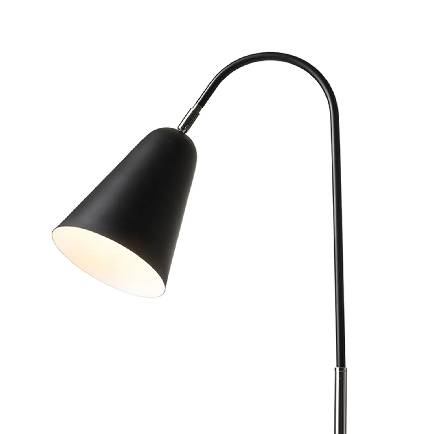 Rendl Light Studio Garbo lampa masa negru crom E27