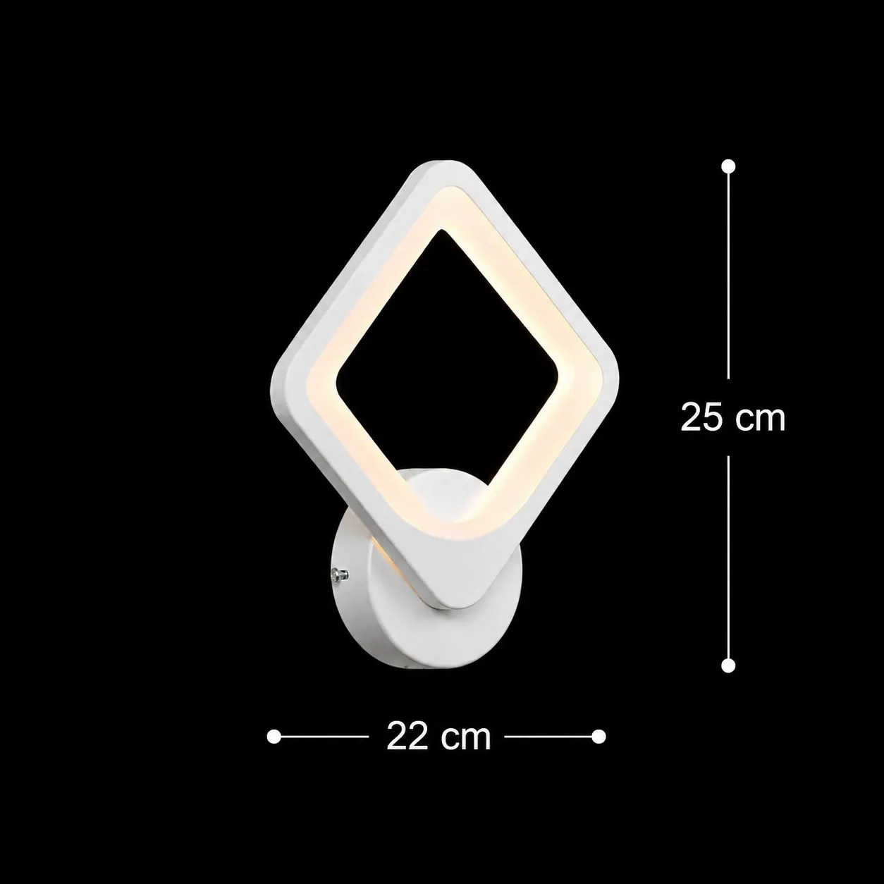 Alessandro Design Akila Aplica LED 15W Alba 3 culori 1280lm