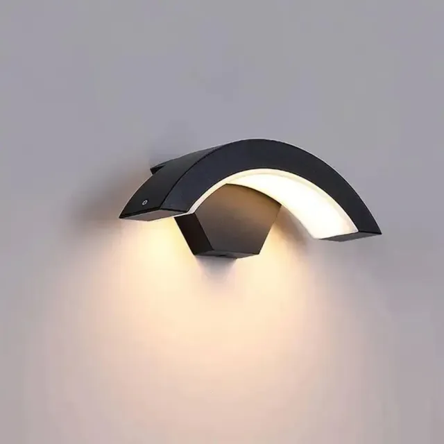 Alessandro Design Harera aplica exterior 12W neagra