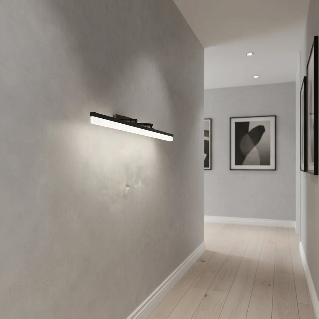 Alessandro Design Malawi aplica LED liniara 6W neagra 3 culori