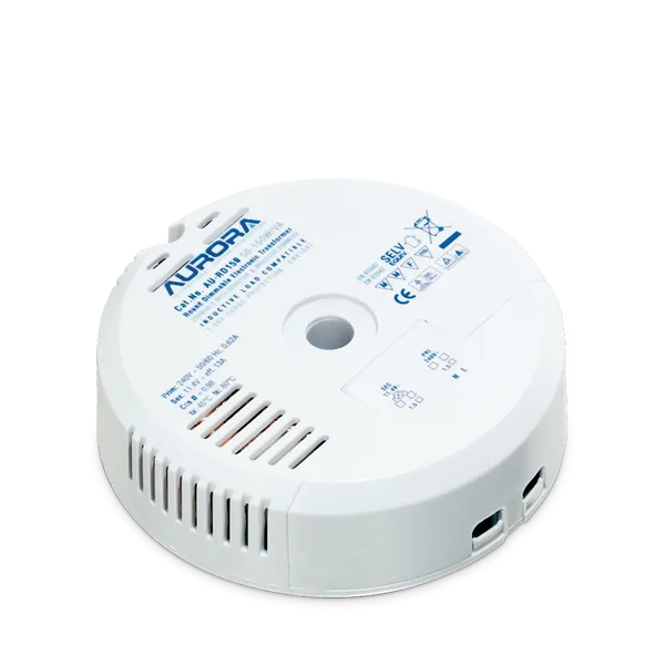 Aurora 50-150W/VA transformator electronic rotund dimabil