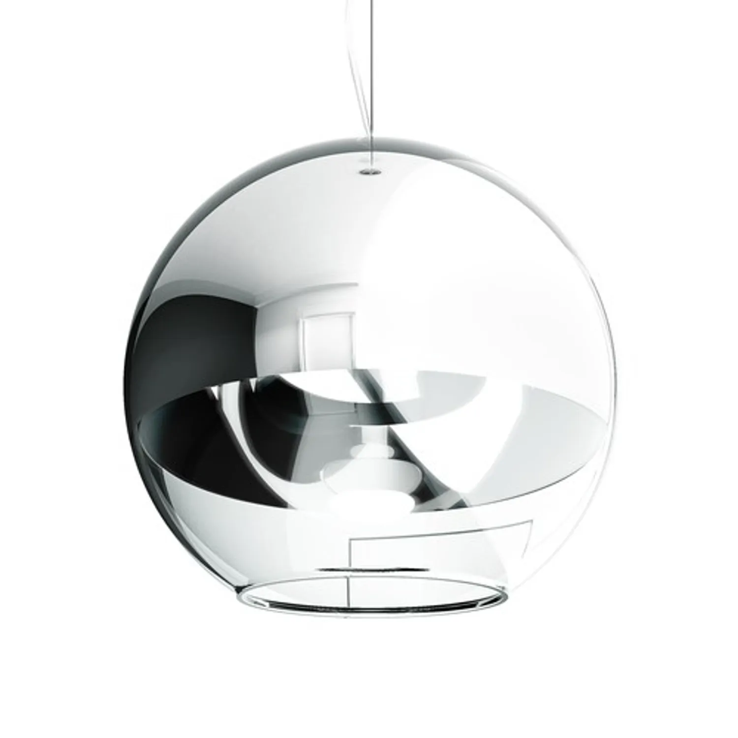 Rendl Light Studio Beau Monde 35 pendul sticlă crom