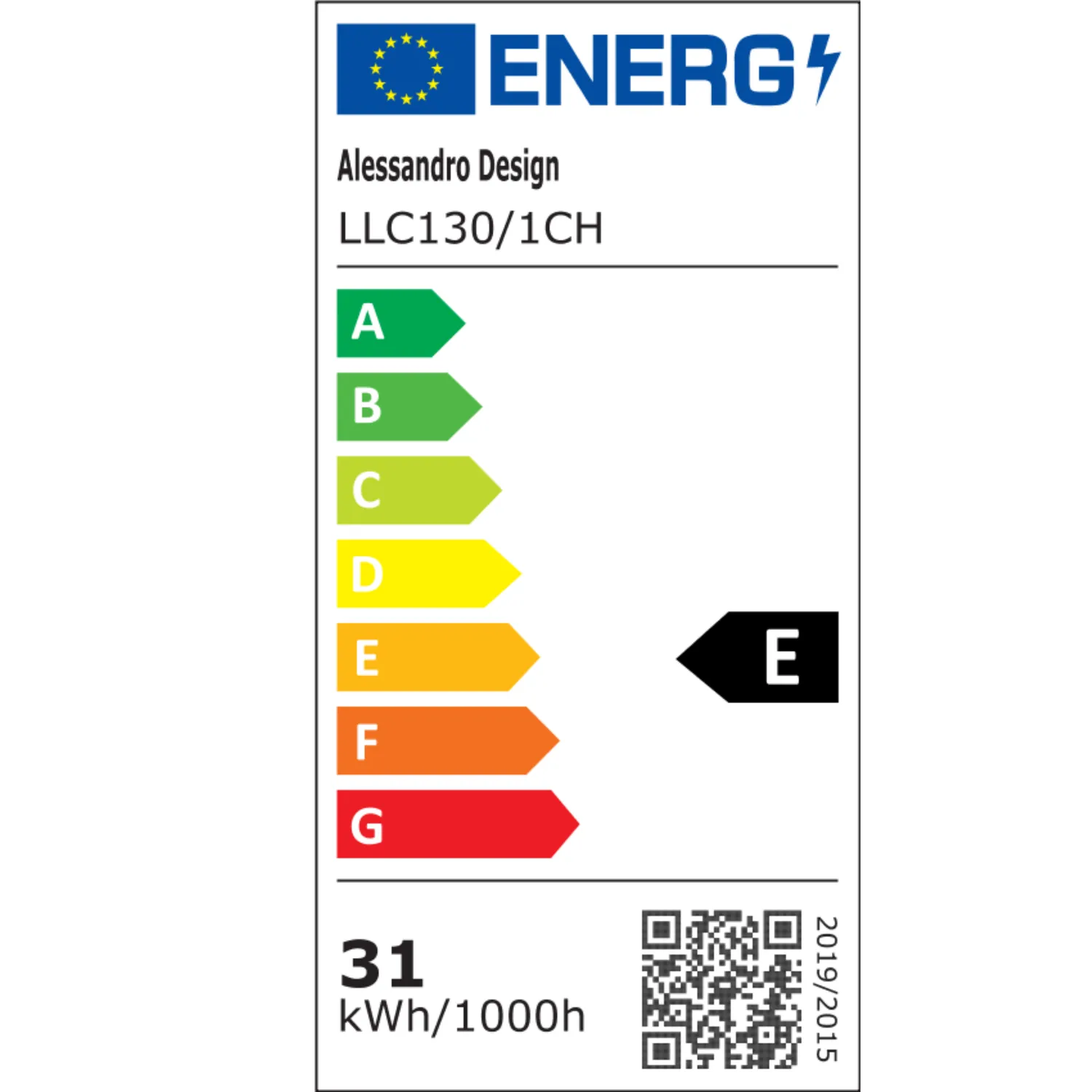 Alessandro Design LLC130/1CH lustra LED 31W un cerc crom
