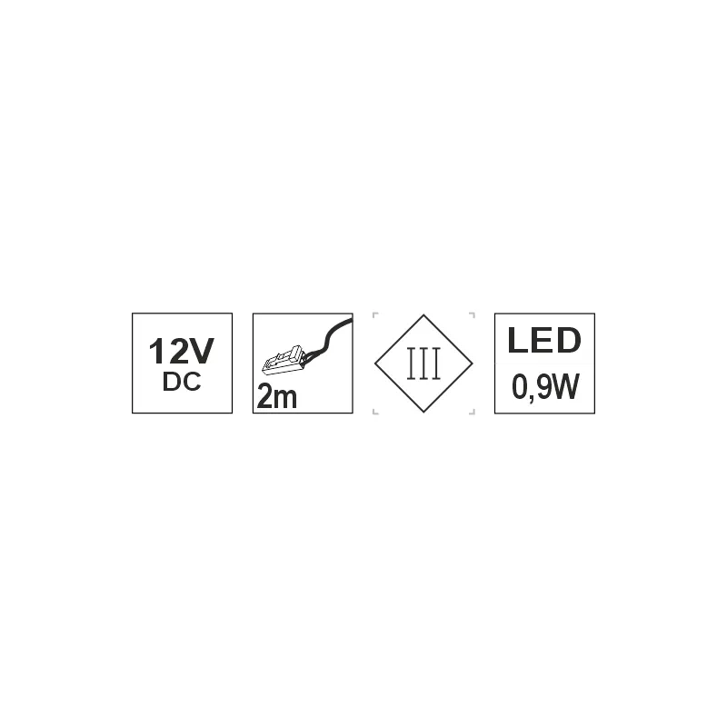 Furnika Space 2 intrerupator tactil LED
