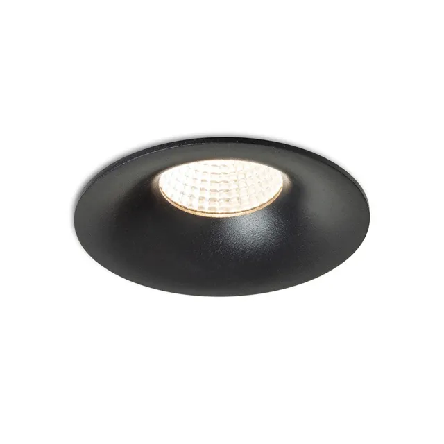 Rendl Fleur spot LED baie negru dimabil