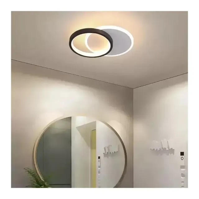 Alessandro Design Mario lustra LED 24W alb-negru 3 culori
