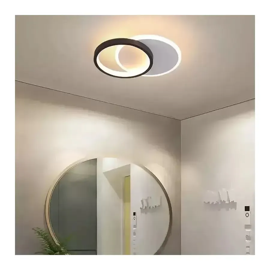 Alessandro Design Mario lustra LED 24W alb-negru 3 culori