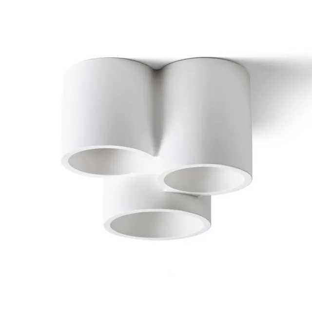 Rendl Light Studio Gina III plafonieră gips vopsibilă GU10