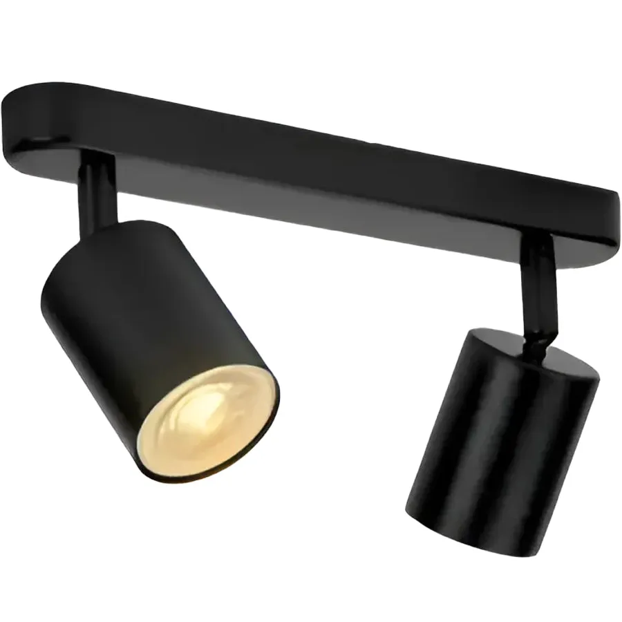 Alessandro Design Joom spot LED 2xGU10 negru liniar