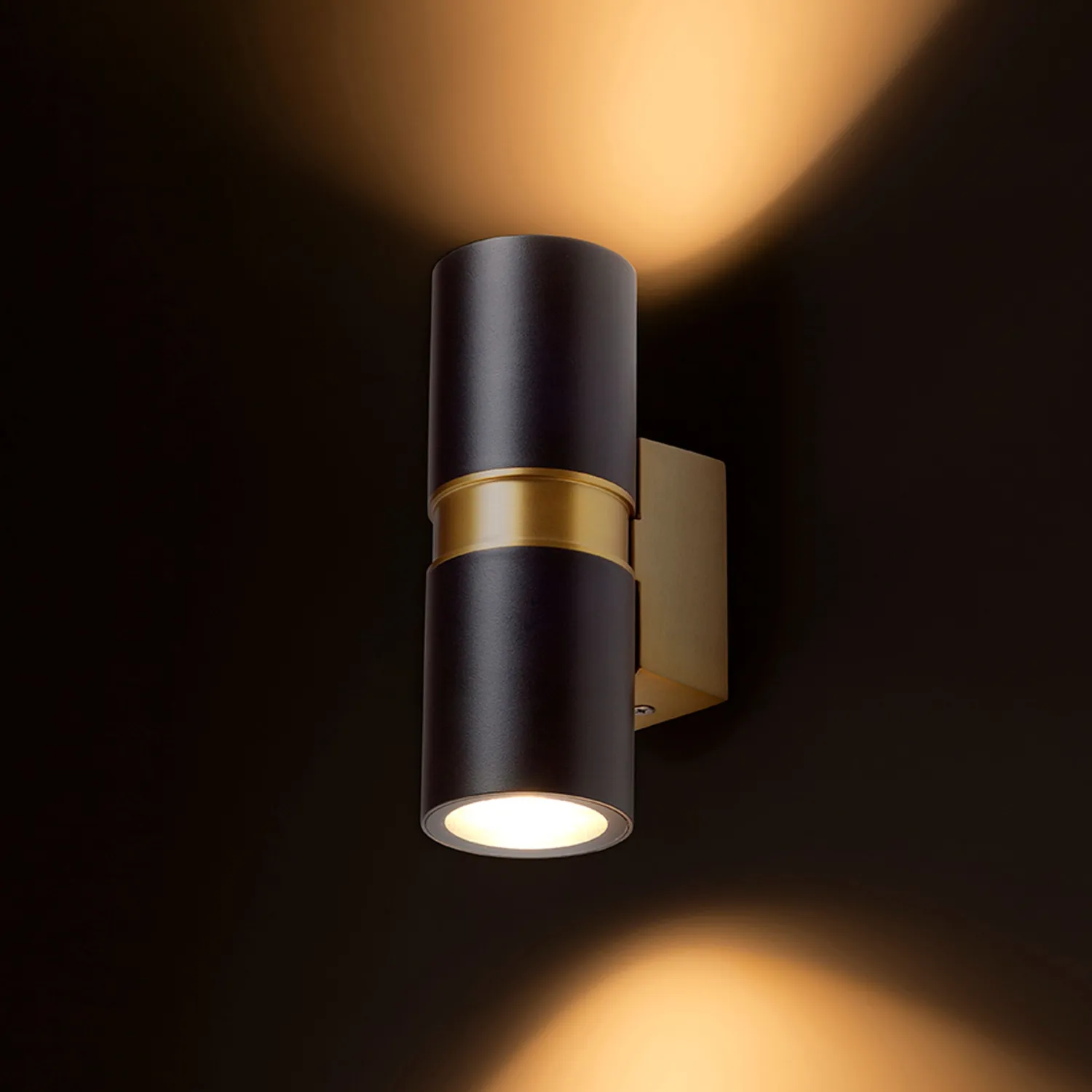 Rendl Light Studio Mano aplica exterior alama/negru 2xGU10