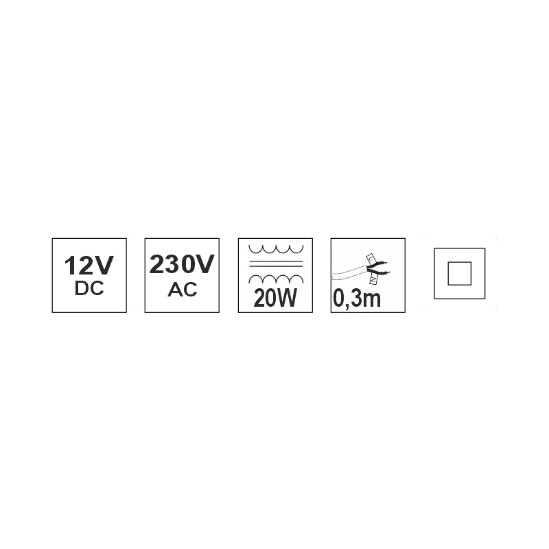 Furnika driver LED 20W alimentator mobilier