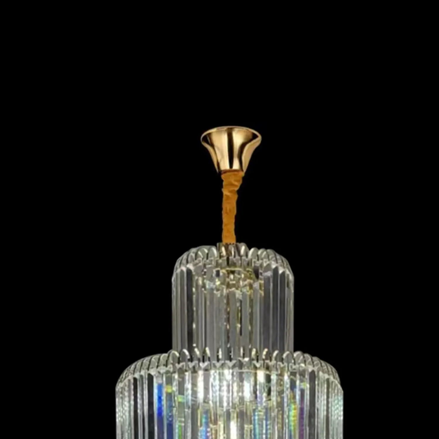 Alessandro Design CC8043 candelabru cristal auriu 60cm x 180cm