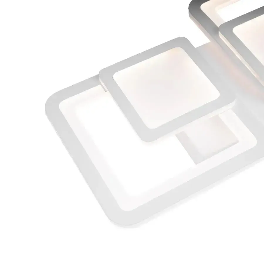 Alessandro Design Balans lustra LED 44W alba dimabila