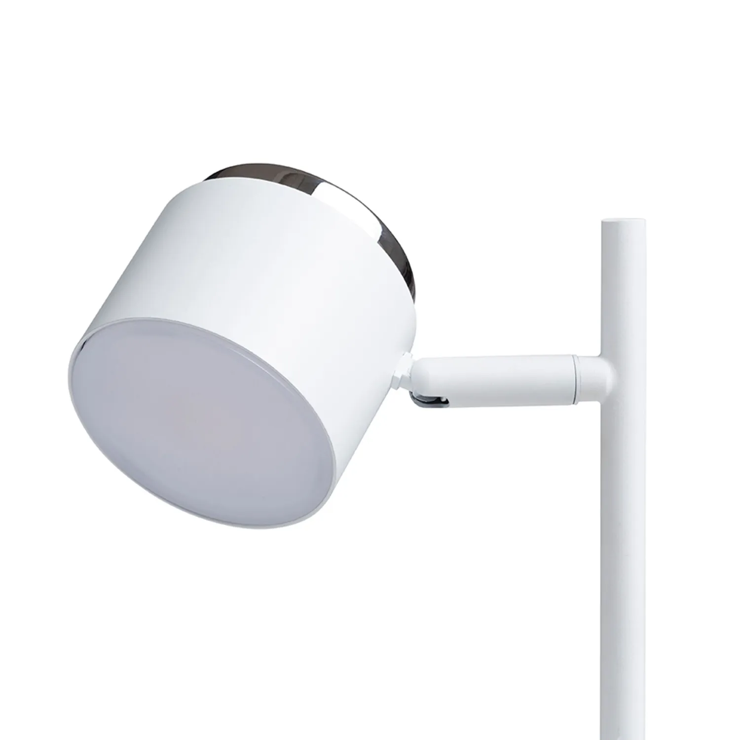 Rendl Light Studio Nova Bord lampă birou albă crom mată