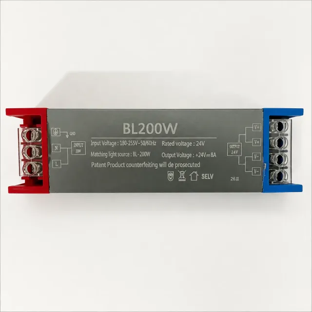 Alessandro Design BL200W sursa LED 24V 200W neagra