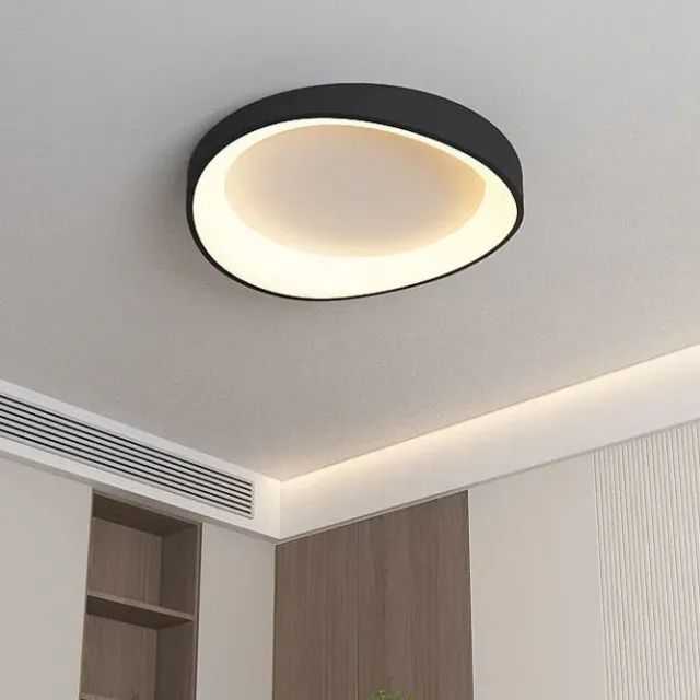 Alessandro Design PL103/520BK plafoniera LED 29W neagra 50cm