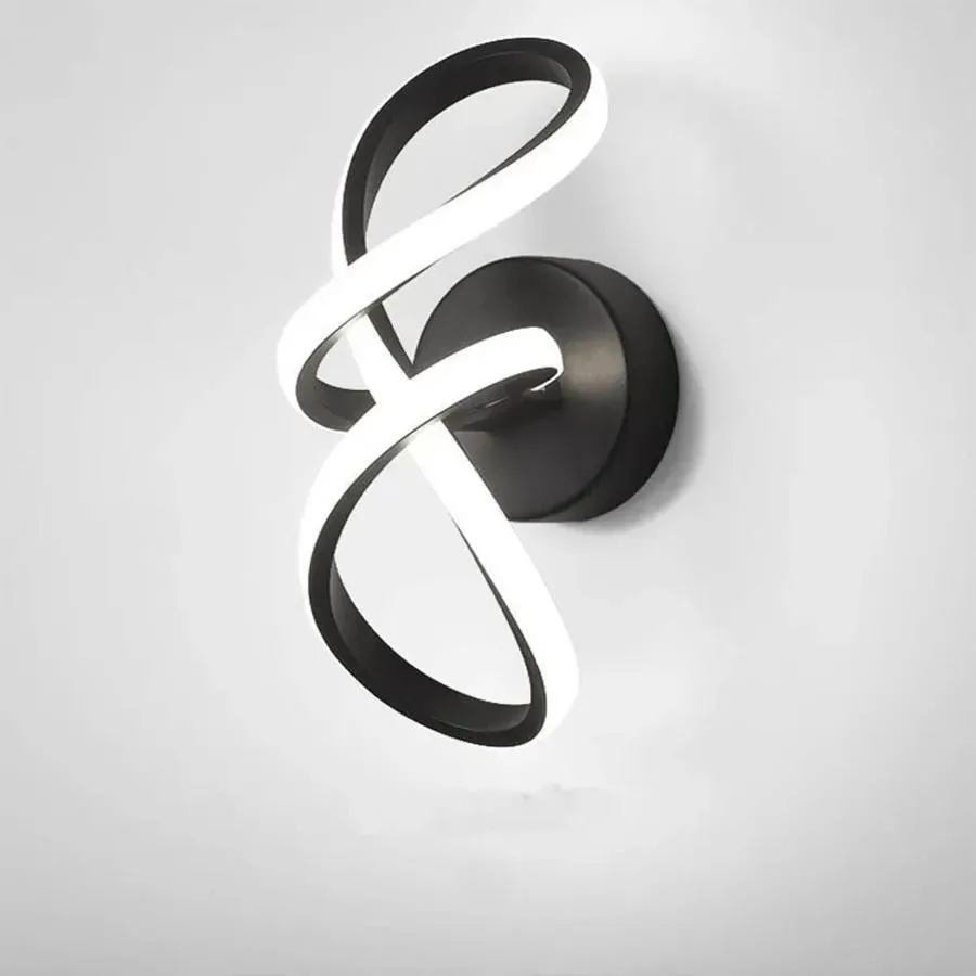 Alessandro Design Isaura aplica LED 23W alb negru