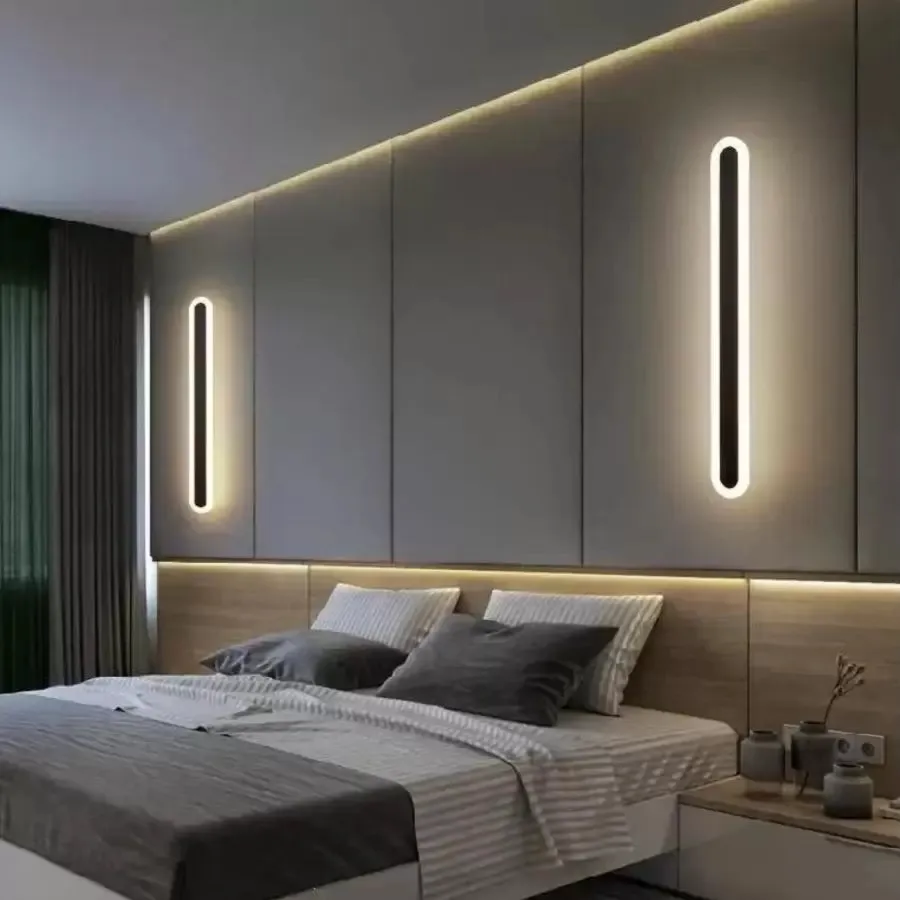 Alessandro Design CASSIUS aplica LED 24W neagra 60cm 1920lm