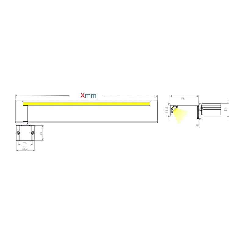 Furnika mâner iluminat mobilier LED cu senzor